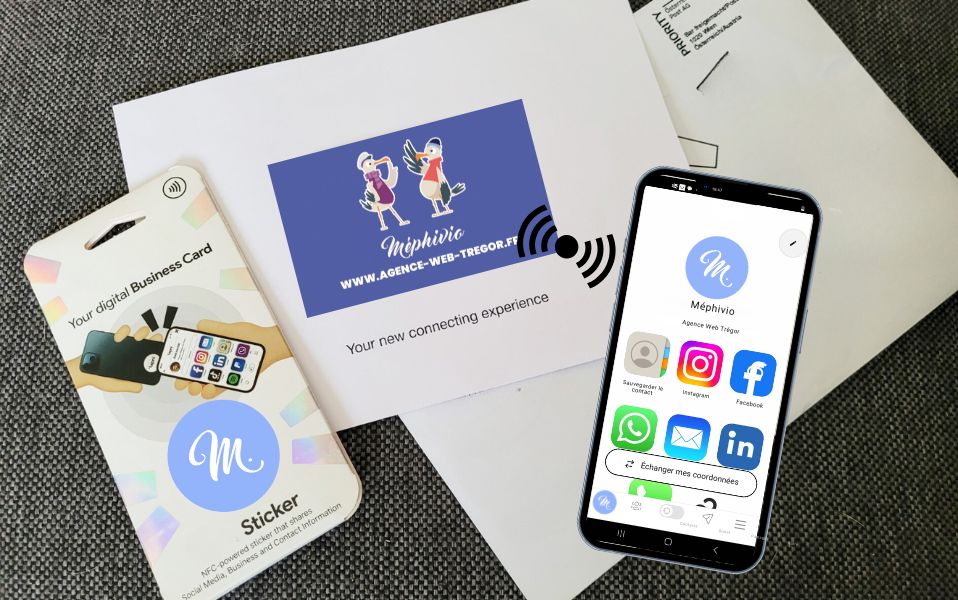 Les cartes de visite RFID : la technologie au service du papier Les cartes de visite RFID : la technologie au service du papier